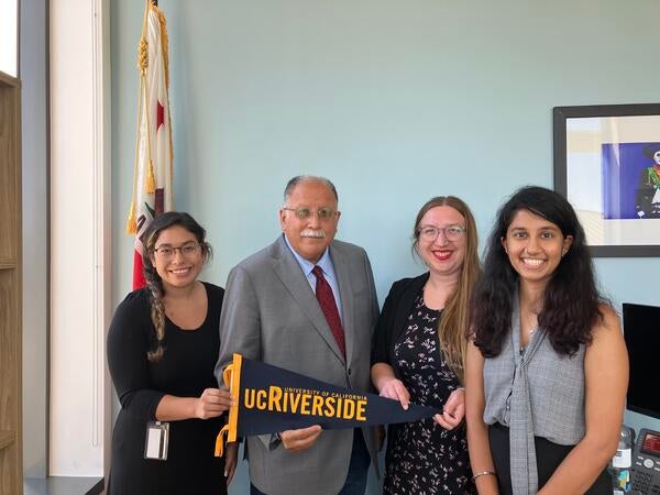 Asm Medina with Sarah & Archana