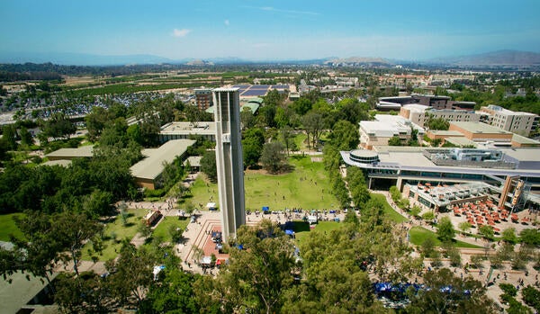 UCR Campus Aerial View